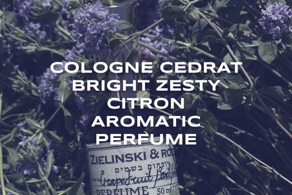 Cologne Cedrat bright zesty citron aromatic perfume