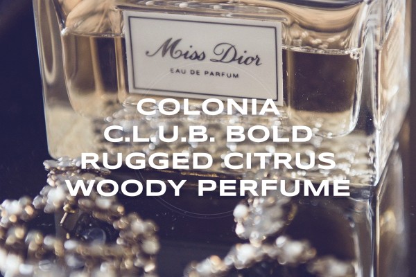 Colonia C.L.U.B. bold rugged citrus woody perfume