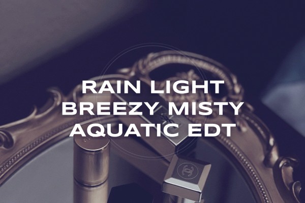 Rain light breezy misty aquatic EDT