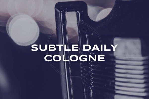 subtle daily cologne