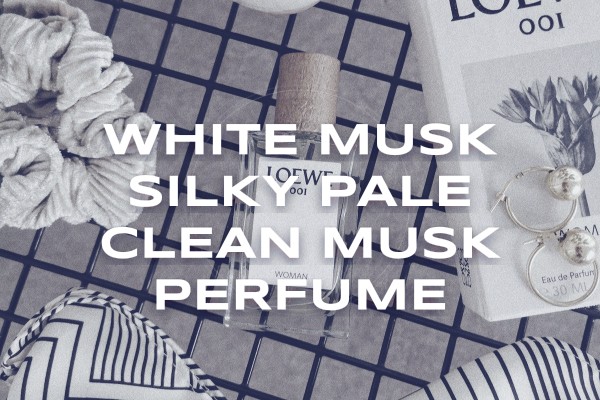 White Musk silky pale clean musk perfume